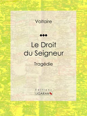 cover image of Le Droit du Seigneur